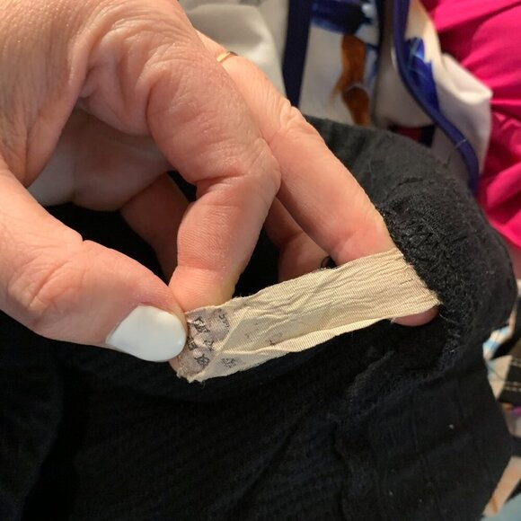 Zyia black sleep pants (waffle style) - Picture 4 of 5